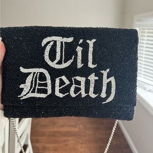 SANS TIL DEATH Clutch Purse